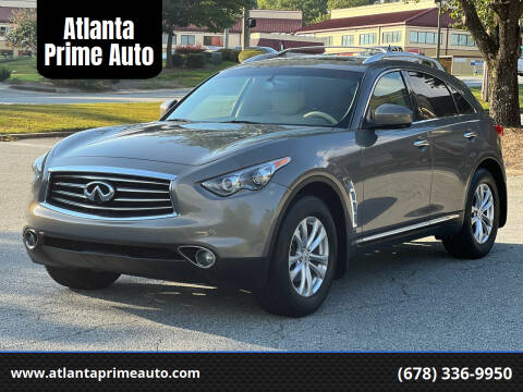 2012 Infiniti FX35 for sale at Atlanta Prime Auto in Lilburn GA