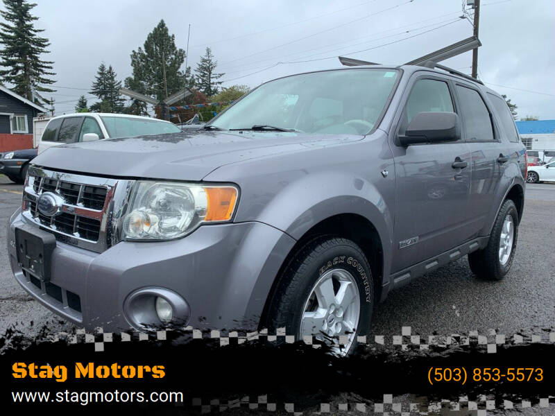2008 Ford Escape for sale at Stag Motors in Portland OR