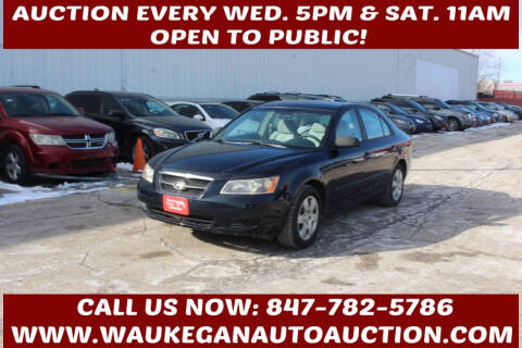 2008 Hyundai Sonata for sale at Waukegan Auto Auction in Waukegan IL