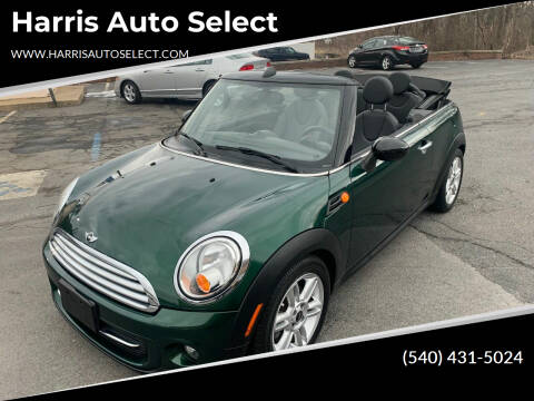2013 MINI Convertible for sale at Harris Auto Select in Winchester VA