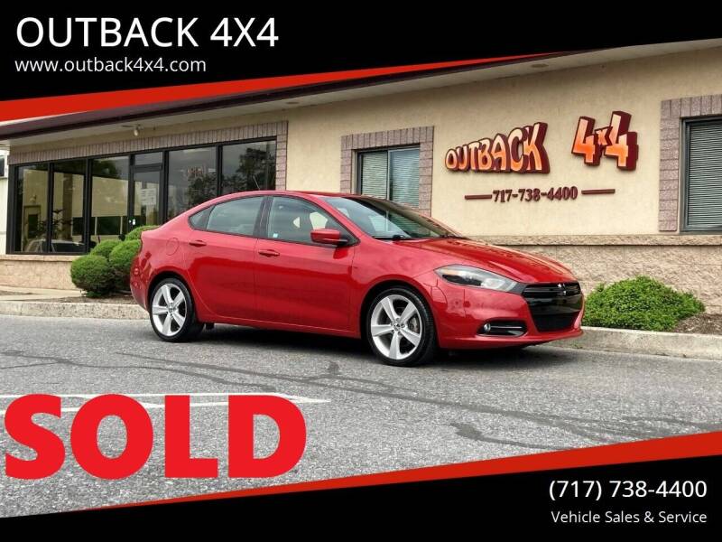 2014 Dodge Dart for sale at OUTBACK 4X4 in Ephrata PA