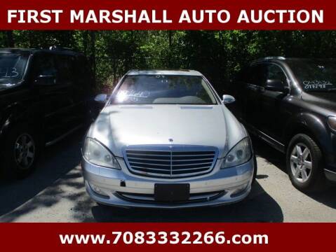 2007 Mercedes-Benz S-Class for sale at First Marshall Auto Auction in Harvey IL