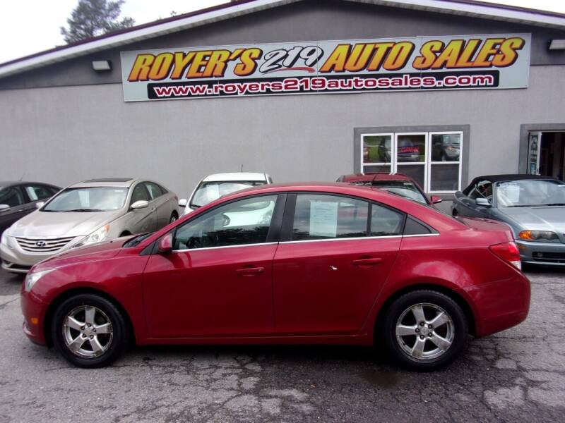 2012 Chevrolet Cruze for sale at ROYERS 219 AUTO SALES in Dubois PA