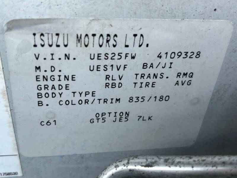 1999 Isuzu Rodeo LS