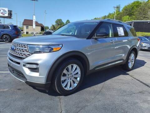 2021 Ford Explorer Hybrid for sale at RUSTY WALLACE KIA OF KNOXVILLE in Knoxville TN