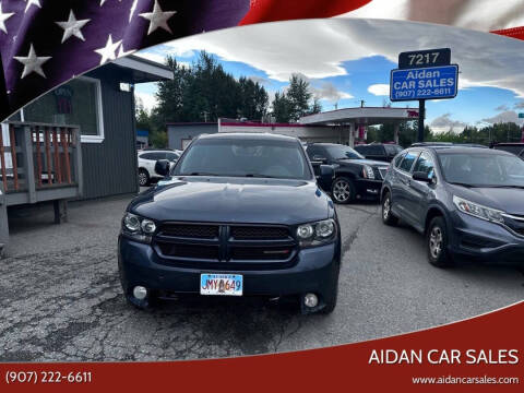 2013 Dodge Durango for sale at AIDAN CAR SALES in Anchorage AK