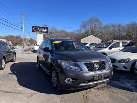 2013 Nissan Pathfinder for sale at AMZ Auto Center in Rockland MA