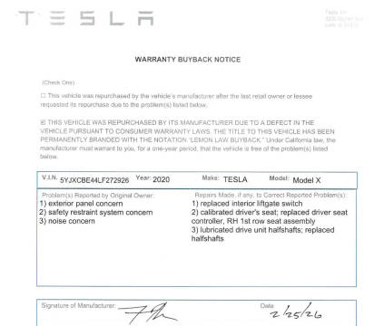 2020 Tesla Model X Performance