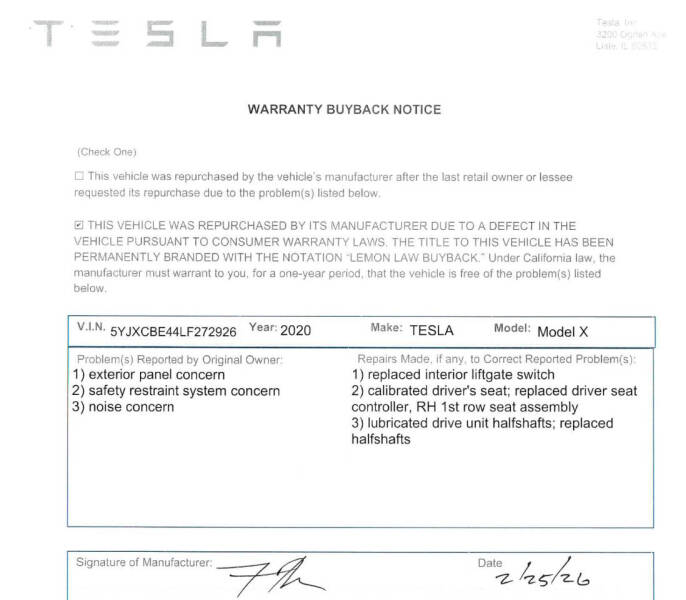 2020 Tesla Model X Performance