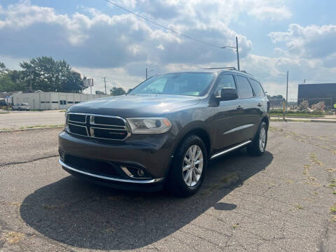 2014 Dodge Durango for sale at METRO CITY AUTO GROUP LLC in Lincoln Park MI