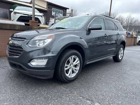 2017 Chevrolet Equinox for sale at WORKMAN AUTO INC in Bellefonte PA