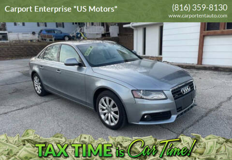 2009 Audi A4 for sale at Carport Enterprise "US Motors" in Kansas City MO