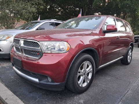 2013 Dodge Durango for sale at ROYALTON MOTORS in Plantation FL