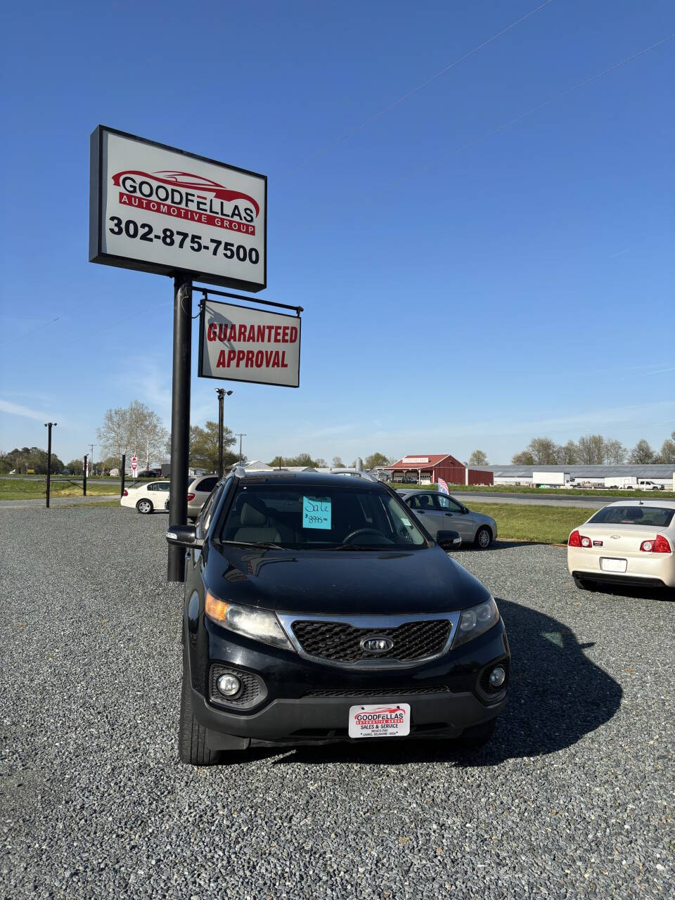 Black 2011 Kia Sorento Base Base 4dr SUV 1