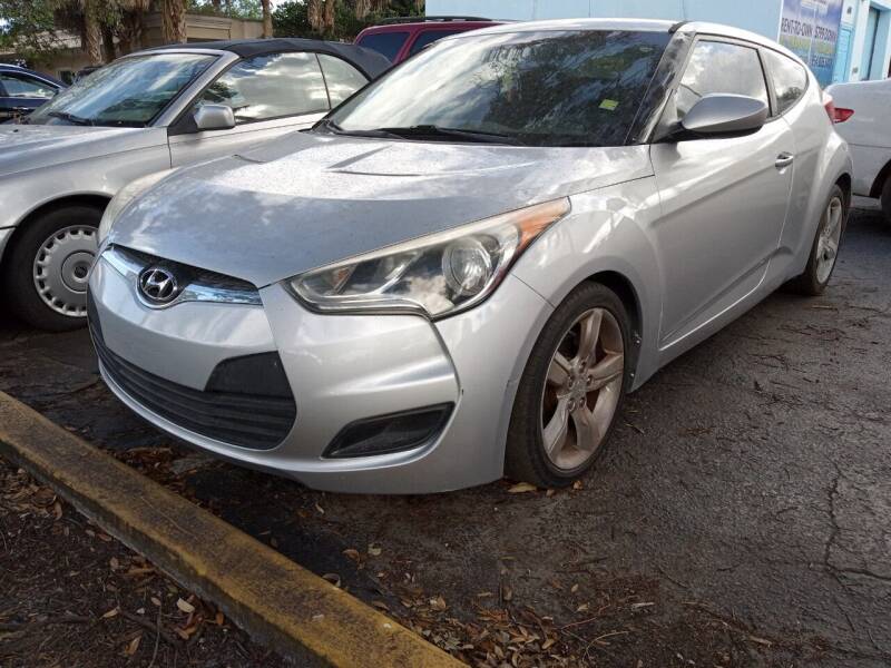 2012 Hyundai Veloster for sale at Blue Lagoon Auto Sales in Plantation FL