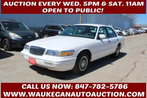 1997 Mercury Grand Marquis for sale at Waukegan Auto Auction in Waukegan IL