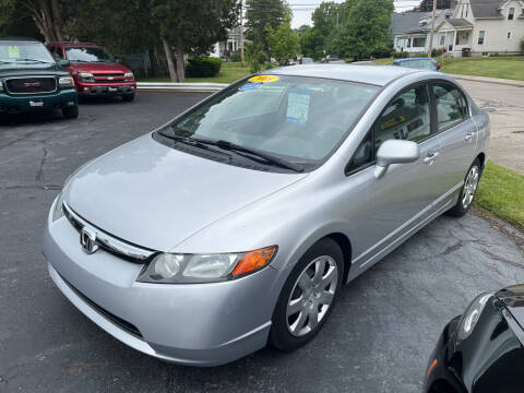 2008 Honda Civic for sale at Reser Motorsales, LLC in Urbana OH