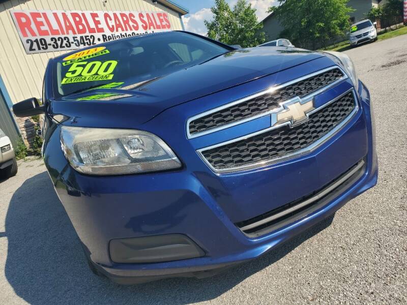 2013 Chevrolet Malibu for sale at Reliable Cars Sales in Michigan City IN