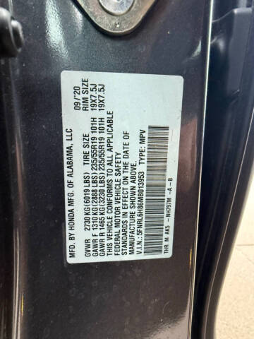 2021 Honda Odyssey Touring