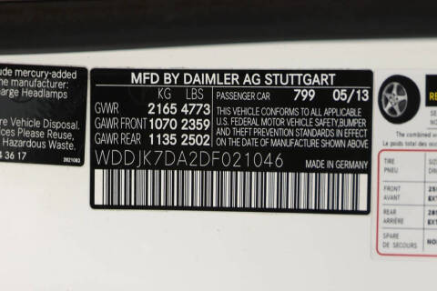 2013 Mercedes-Benz SL-Class SL 550