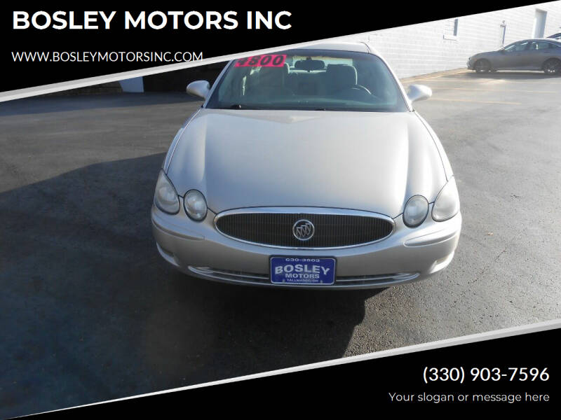 2007 Buick LaCrosse for sale at BOSLEY MOTORS INC in Tallmadge OH