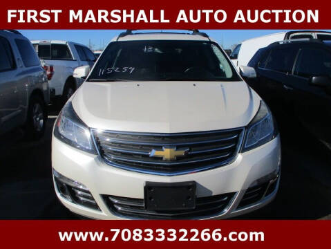 2013 Chevrolet Traverse for sale at First Marshall Auto Auction in Harvey IL