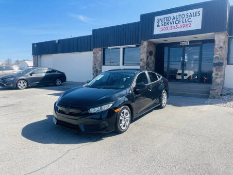 2017 Honda Civic for sale at United Auto Sales and Service in Louisville KY