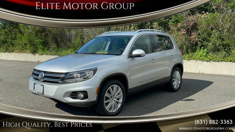 2013 Volkswagen Tiguan for sale at Elite Motor Group in Lindenhurst NY