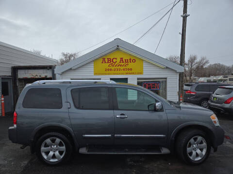 2014 Nissan Armada for sale at ABC AUTO CLINIC CHUBBUCK in Chubbuck ID
