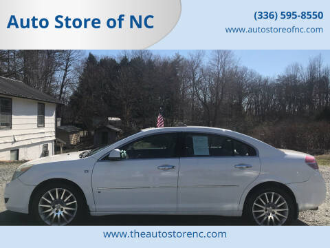 2007 Saturn Aura for sale at Auto Store of NC in Walkertown NC