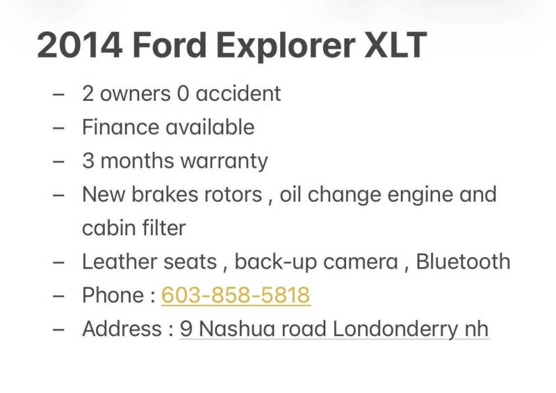 2014 Ford Explorer XLT