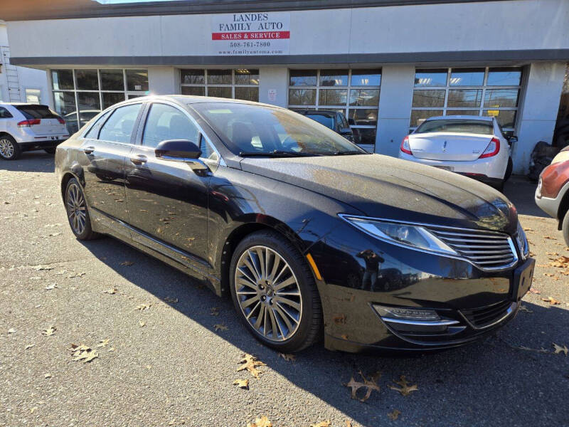 2013 Lincoln MKZ for sale at Landes Family Auto Sales in Attleboro MA