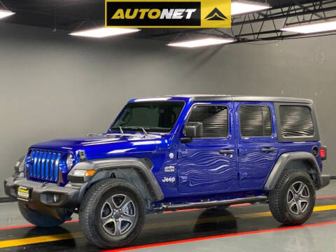 2018 Jeep Wrangler Unlimited for sale at AutoNet of Dallas in Dallas TX