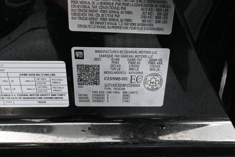 2023 GMC Sierra 1500