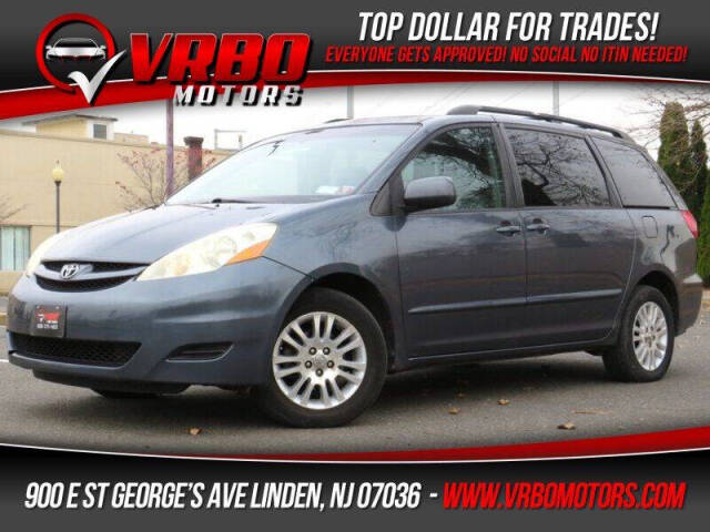 2008 Toyota Sienna for sale at Vrbo Motors in Linden, NJ