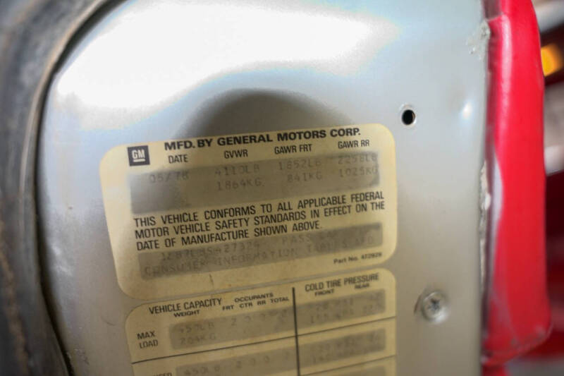 1978 Chevrolet Corvette