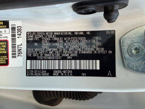 2008 Toyota Sequoia Platinum