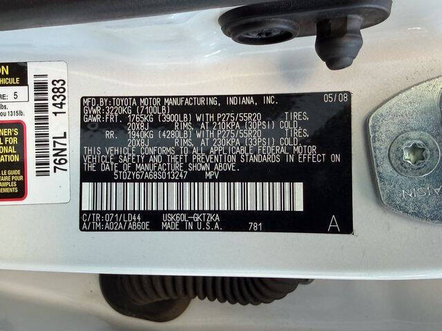 2008 Toyota Sequoia Platinum