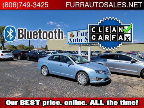 2011 Ford Fusion Hybrid for sale at FURR AUTO SALES in Lubbock TX