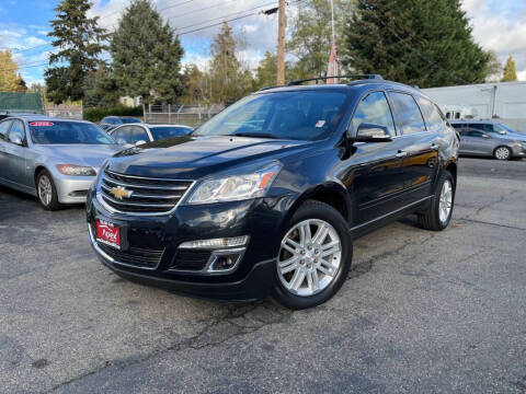 2015 Chevrolet Traverse for sale at Apex Motors Inc. in Tacoma WA