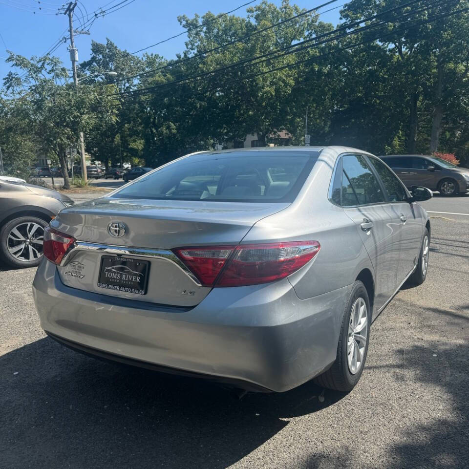 2016 Toyota Camry for sale at Toms River Auto Sales in Lakewood, NJ