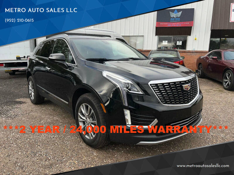 2022 Cadillac XT5 for sale at METRO AUTO SALES LLC in Lino Lakes MN