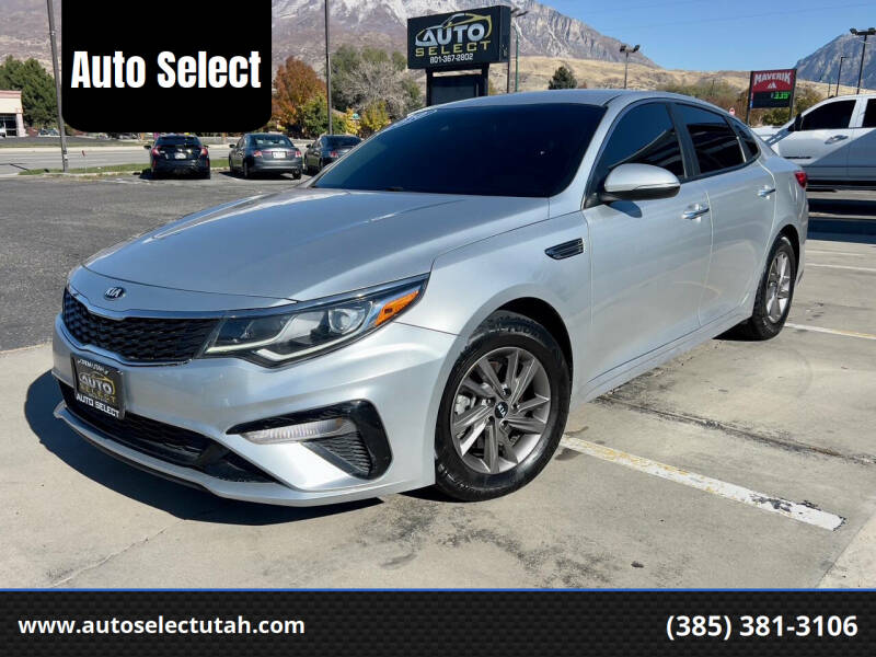 2020 Kia Optima for sale at Auto Select in Orem UT