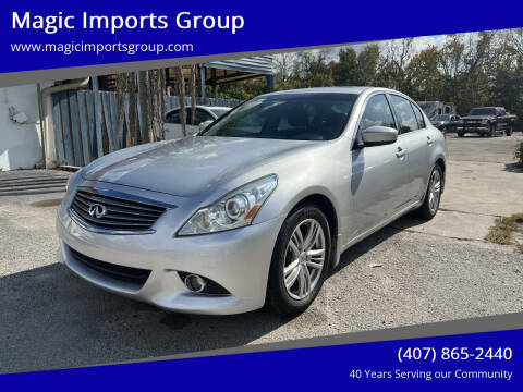 2012 Infiniti G25 Sedan Journey