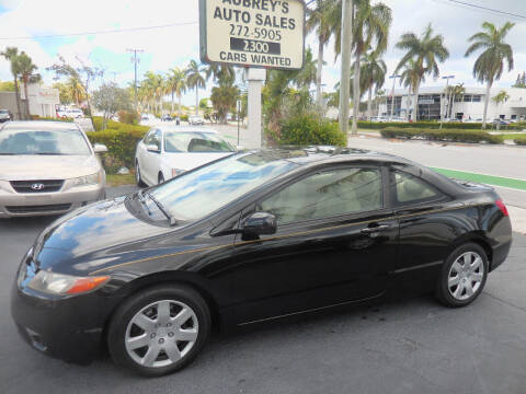 2006 Honda Civic for sale at Aubrey's Auto Sales in Delray Beach FL