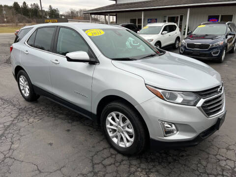 2021 Chevrolet Equinox for sale at Thompson Motors LLC in Attica NY