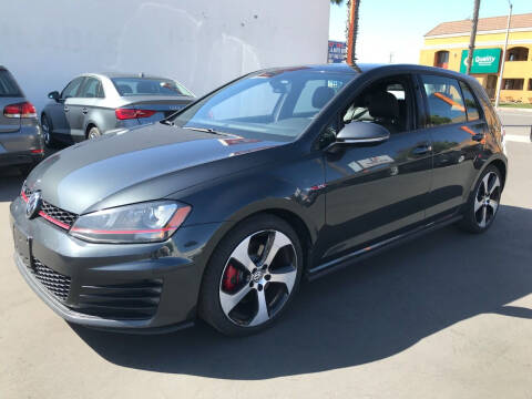 2016 Volkswagen Golf GTI for sale at Shoppe Auto Plus in Westminster CA