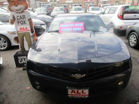 2013 Chevrolet Camaro for sale at ALL Luxury Cars in New Brunswick NJ