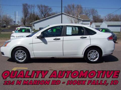 2010 Ford Focus for sale at Quality Automotive in Sioux Falls SD