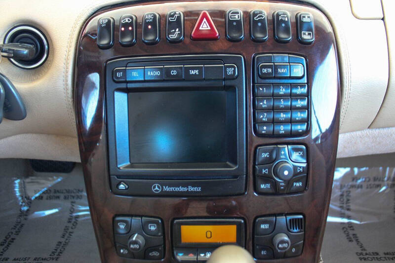 2001 Mercedes-Benz CL-Class CL 500